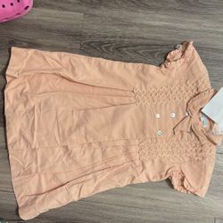 5 T Pink Corduroy Dress