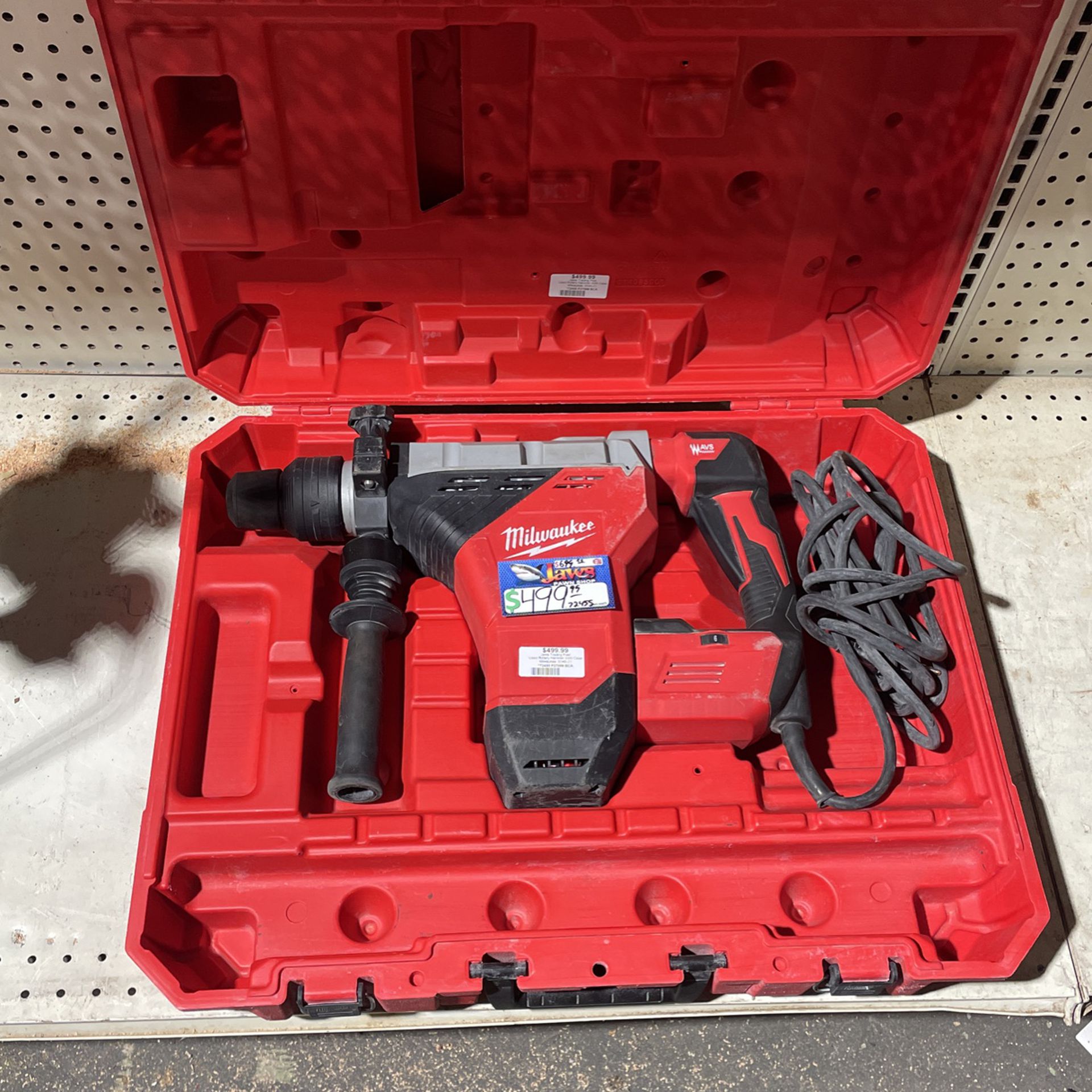 Milwaukee Rotary Hammer With Case 5546-21