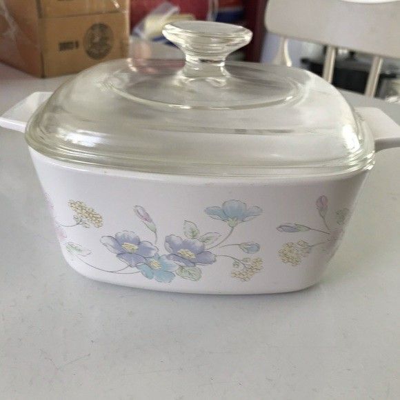Vintage Corningware Dish And Lid