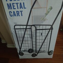 Folding Metal Cart 