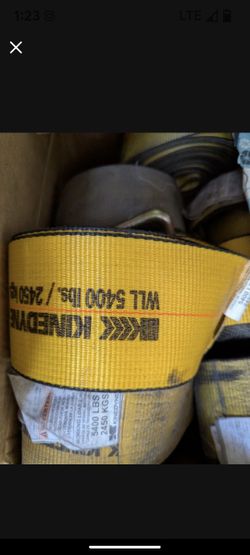Trucker Flat Bed Heavy Duty Straps (Read)