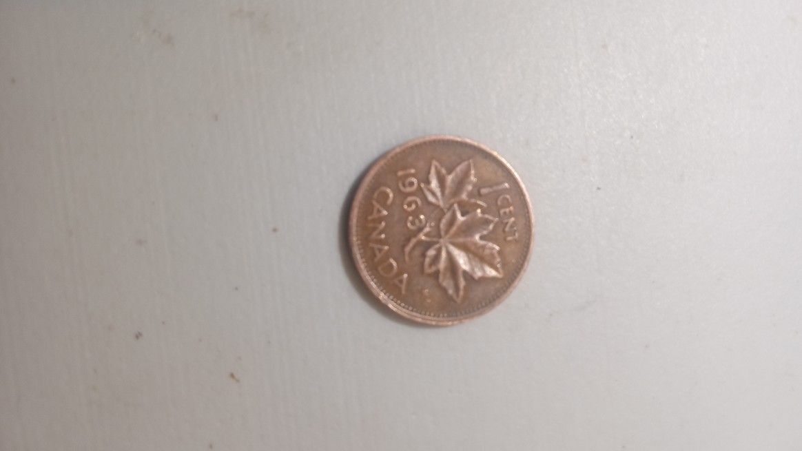 1963 Canada Penny