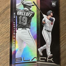 2021 Panini Chronicles Black #6 Alex Kirilloff RC-Twins