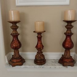 Beautiful Candle Holders And Candles