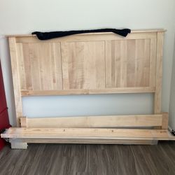 Amish Maple CK Bed Frame