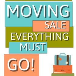 House Moving Sale - Items Include, Sofa, Bed, Wall Art, Furniture, Lamps And More