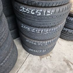 Set 205/65/15  Used Tires 