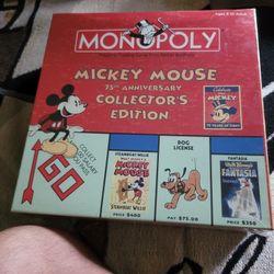  Mickey Mouse Monopoly Limited Edition