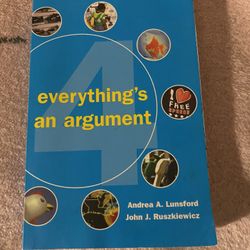 Everything’s An Argument Book