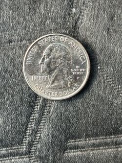 Quarter Coin 1890 Wyoming