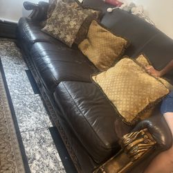 Sofa And Love Sea