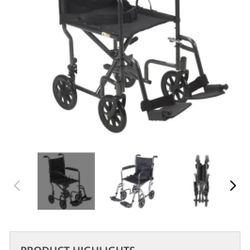 Drive Transport Wheelchair