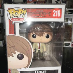 Rare Vaulted Light Yagami Death Note Funko Pop!