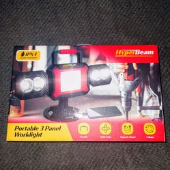 NEW Hyperbeam portable 3 panel worklight