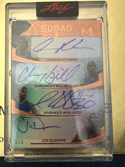 2026 leaf Magnificence pistons greats 5/5 OBO