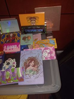 Assorted makeup pallets