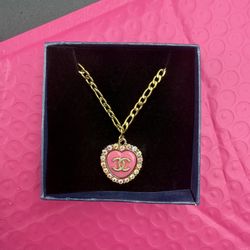 Authentic Upcycled Charm Necklace 18k Gold Plated Figaro Chain 18 Inch