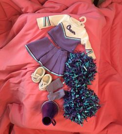 American Girl Cheerleader set $20.00