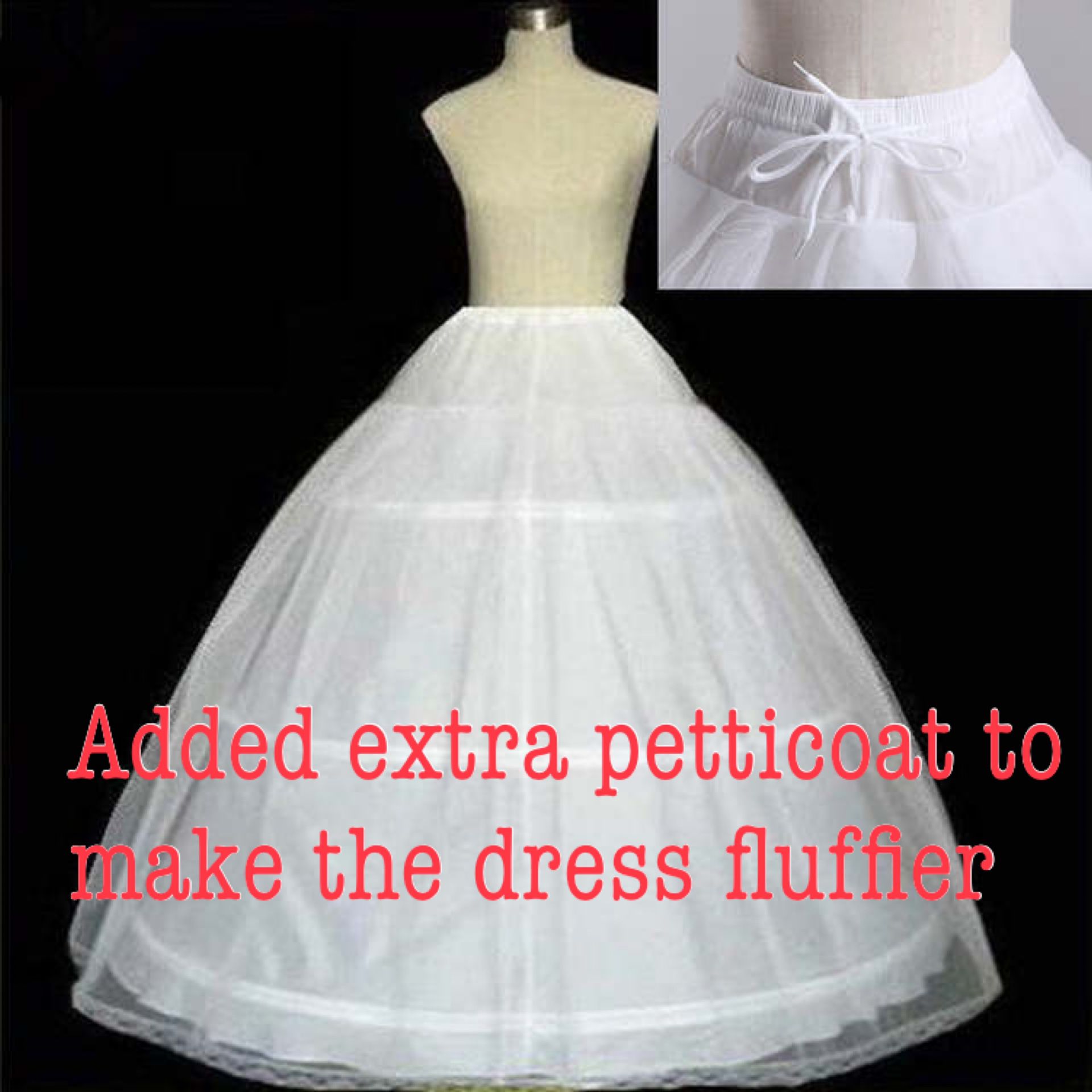 Petticoat like new!!!!!