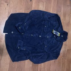 GAP Corduroy Shirt Size M Medium Color Navy Blue $40 New