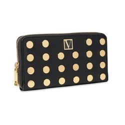 Victoria's Secret Leather Studded Wallet 