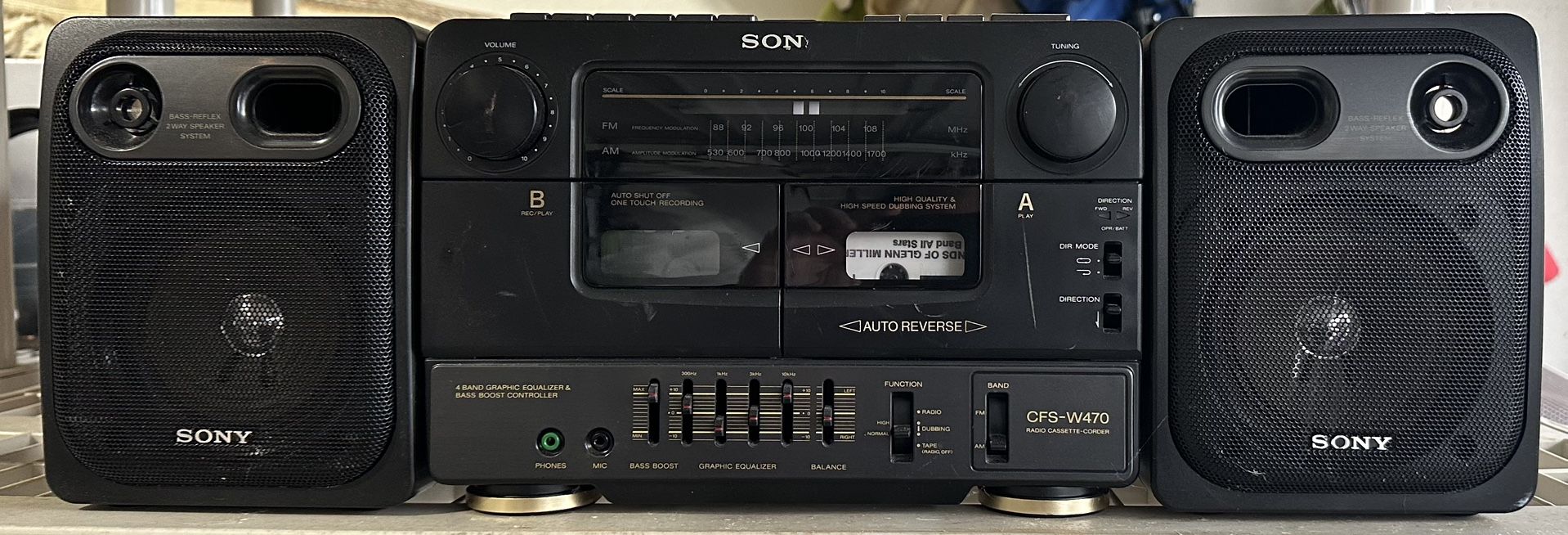 Vintage Sony Boom Box