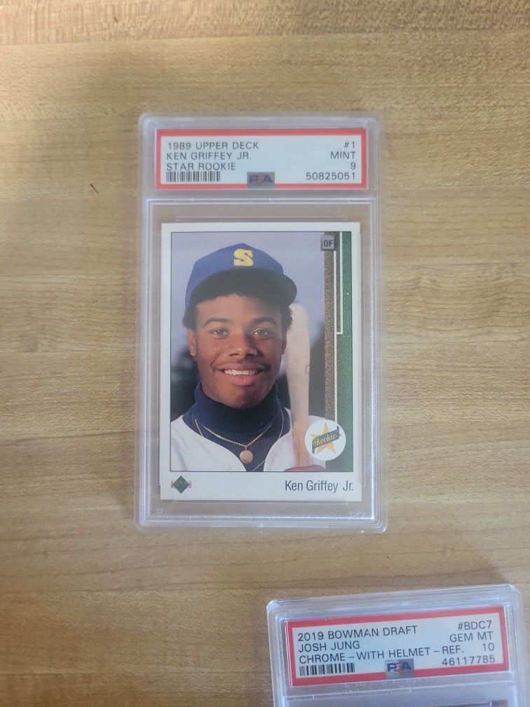 1989 Upper Deck Ken Griffey Jr. Star Rookie PSA 9