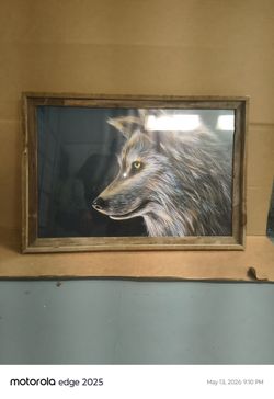 Framed Art Print 20x30 In Rustic Wood picture Frame