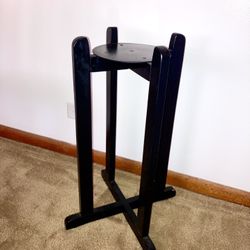 Black Wood Plant Stand