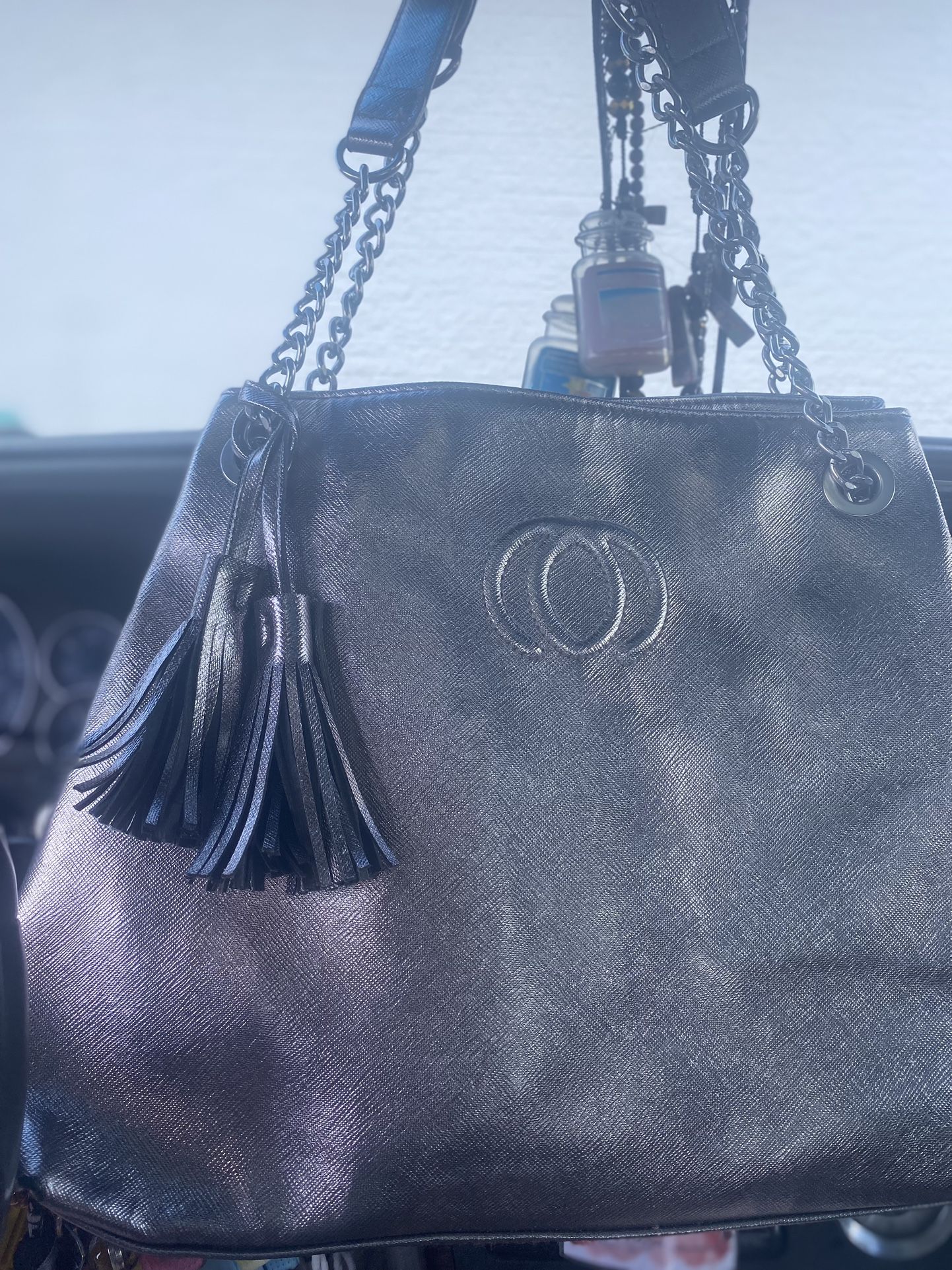 Silver Colored Purse