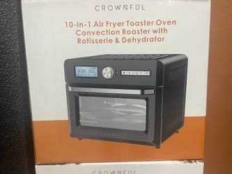 CROWNFUL - HORNOS 10 EN 1 / Tostador, Rostizador, Etc