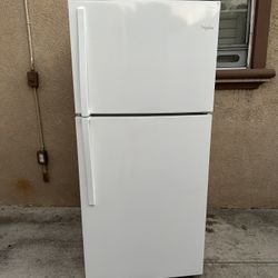 30x32x66 Whirlpool Fridge White 19cuft 3 Month Warranty