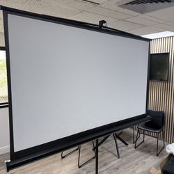 75” Insignia Tripod Projector Screen