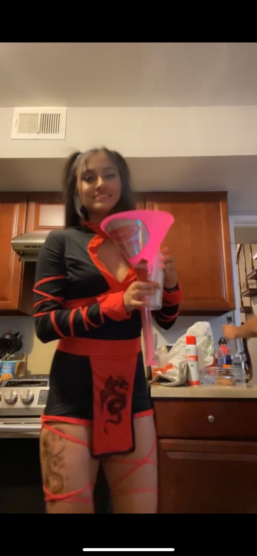 Ninja halloween costume Size med