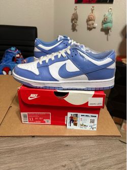 Size 11 - Nike Dunk Low Polar Blue White