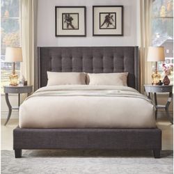 Queen Tufted Bed