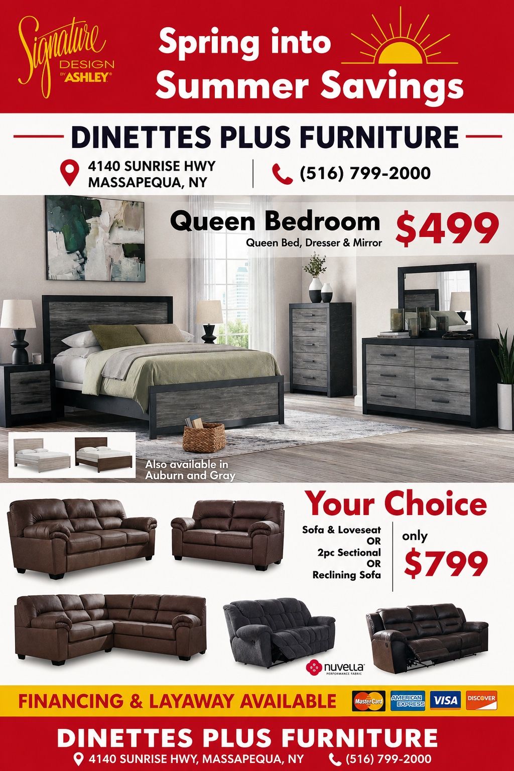 ๐ฅ SPRING INTO SUMMER SAVINGS at Dinettes Plus Furniture! ๐ฅ