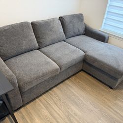 Couch With Tvs  75” 55” Inch Led Sofa Sectional Futon 