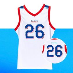 Texas Rangers Basketball Jersey