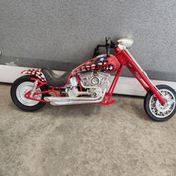 New Red/white/blue Toy Motorcycle 