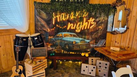 Havana/Latin night decorations