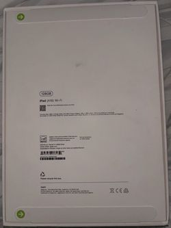 Brand new Never opened IPad A16 128gb WiFi only Silver
