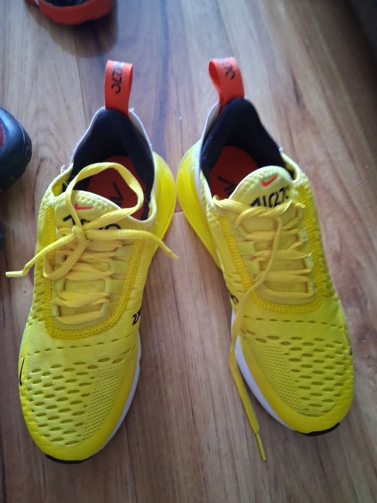 5 Pairs -Gently Used Tennis Shoes & Nike Boots