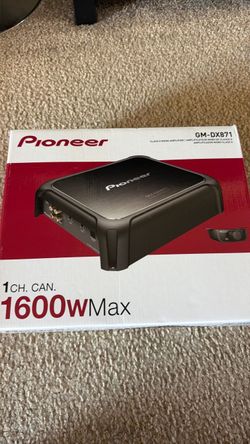 Pioneer GM-DX871 Class D Mono Amplifier