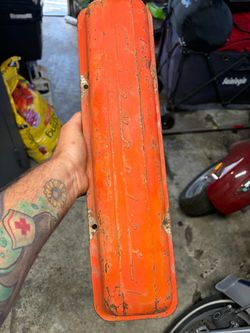 60-67 Chevy small block valve covers original paint