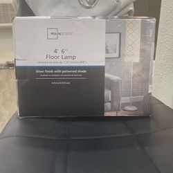 Floor Lamp Silver 