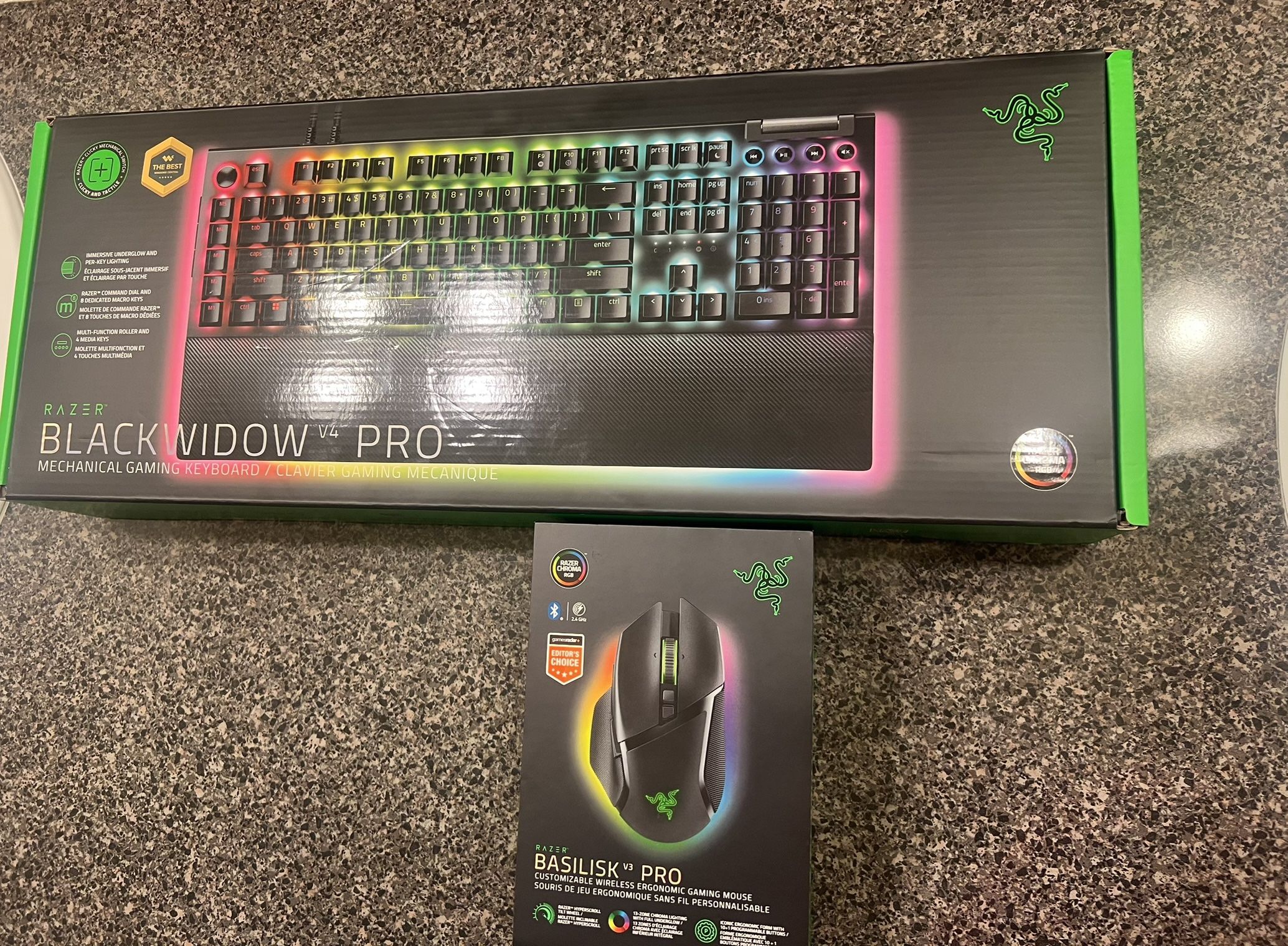 BLACK VIDOW PRO MECHANICAL GAMING KEYBOARD / CLAVIER GAMING MECANIQUE