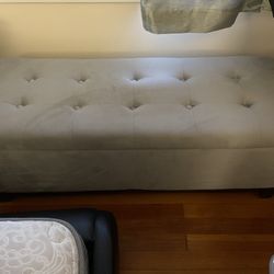 Grey Ottoman