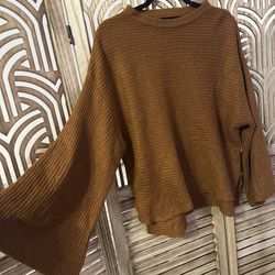 Long Sleeve Sweater Blouse