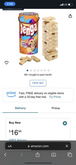Jenga Wood Block Game